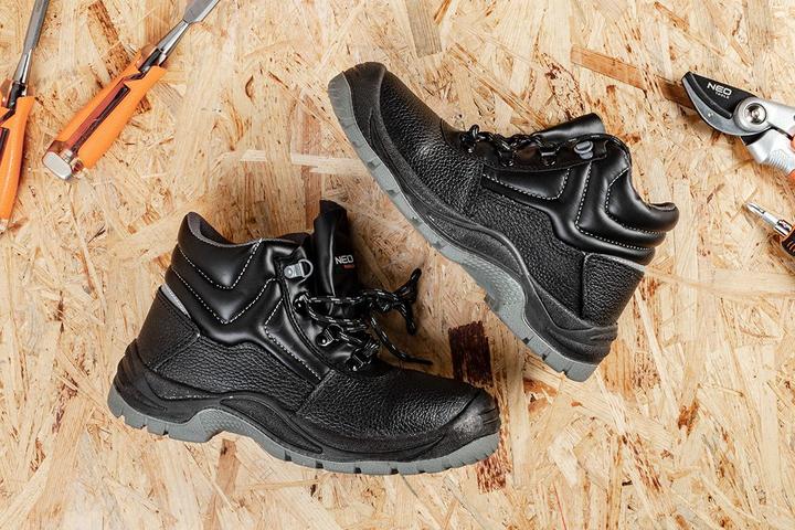 Actual product image Neo Tools professional ankle boots O2 SRC CE leather size 47 (82-770-47) (O2, 47)
