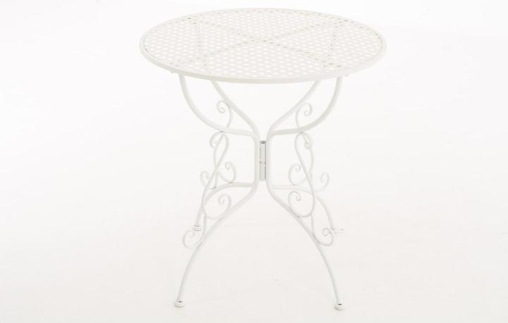 Produktbild Swisshandel24 Tisch Amanda, weiss (70 cm)