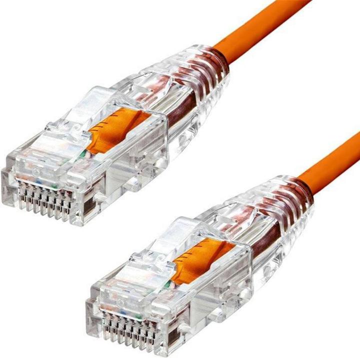 ProXtend Slim U/UTP CAT6 LSZH AWG 28 Orange 4M (U/UTP, CAT6, 4 m)
