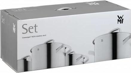 Produktbild WMF Topfset 3-tlg. GALA PLUS silberfarben (16 cm, Pfannenset + Topfset)