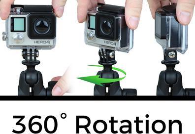 Actual product image RAM Mounts Gopro Base & Camera Adapter