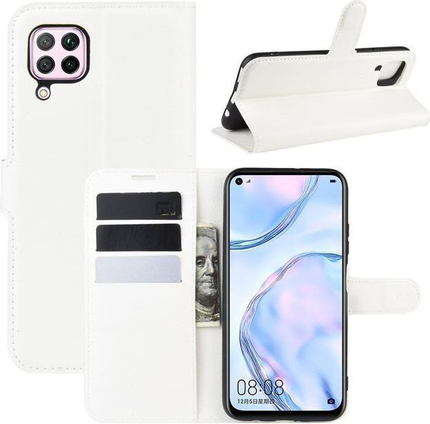 Actual product image MU Classic Litchi Leather Bookcover Series (Huawei P40 Lite)