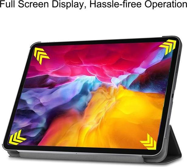 Produktbild MU Classic Dreifach faltbare Leder Hülle mit Auto Sleep/Wake Funktion (IPad Pro 11 (2020))
