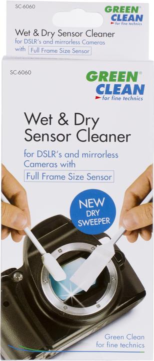 Green Clean 1x4 Sensor-Cleaner wet + dry full size