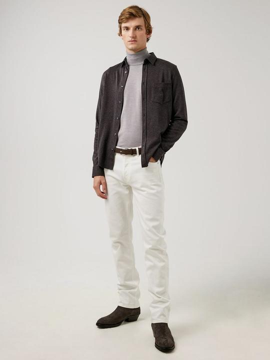 Produktbild J. Lindeberg Jersey Houndstooth Slim Fit Hemd (S)