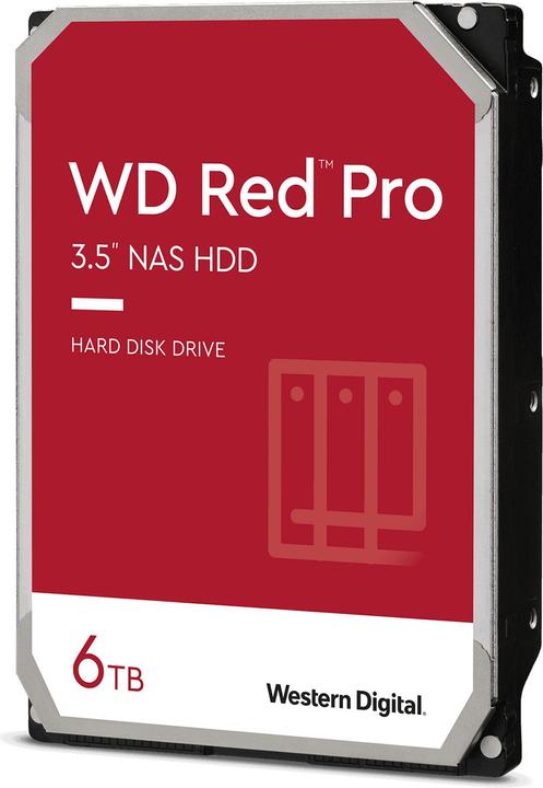 Image du produit WD Red Pro 6TB 7200RPM, WD6003FFBX () (6 To, 3.5", CMR)