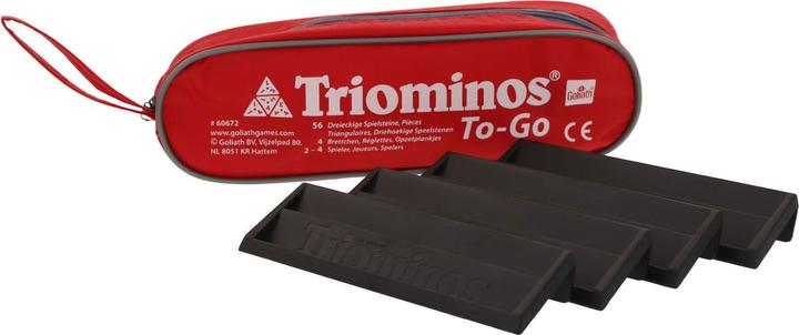 Produktbild Goliath Toys Triominos To Go (Portugiesisch, Dänisch, Deutsch, Englisch, Französisch, Niederländisch)