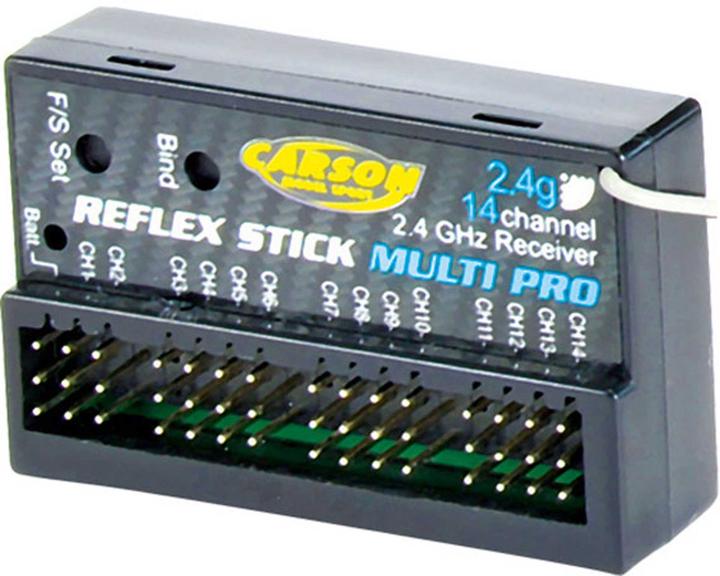 Actual product image Carson 14 channel receiver model sports