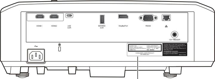 Image du produit JVC LX-NZ30-BG (4K, 3300 lm)