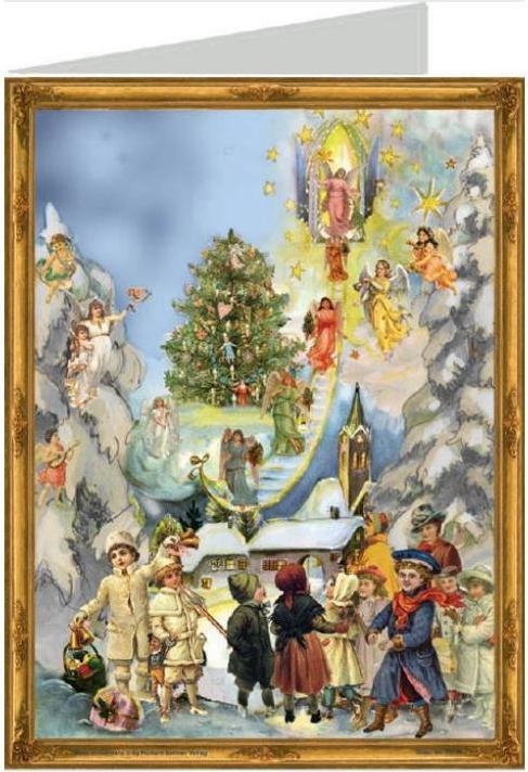 Produktbild 99109 - Weihnachtskarte - Weihnachtsengel