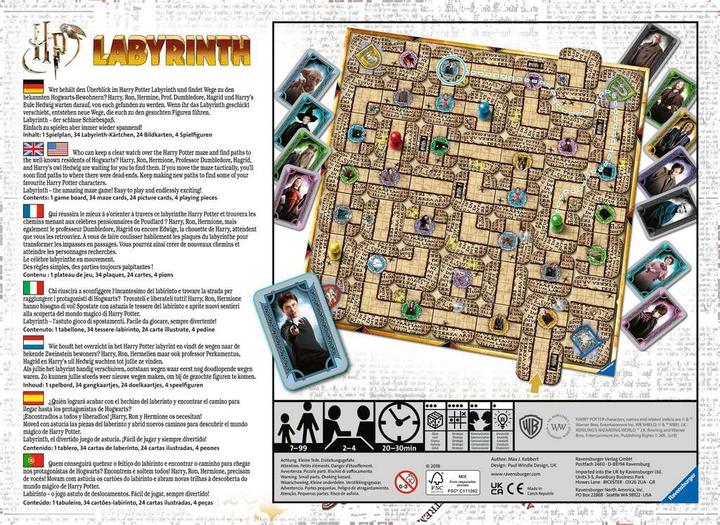 Immagine prodotto Ravensburger Harry Potter Labirinto (Italiano, Olandese, Francese, Tedesco, Portoghese)