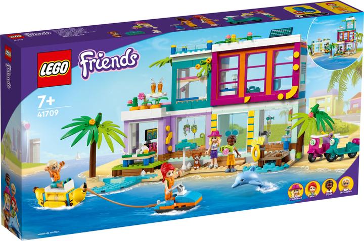 Produktbild LEGO Ferienhaus am Strand (41709, LEGO Friends)