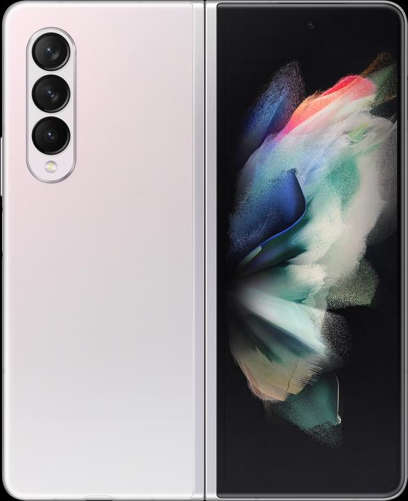 Actual product image Samsung Galaxy Z Fold3 5G EU (256 GB, Phantom silver, 7.60", SIM + eSIM, 12 Mpx, 5G)