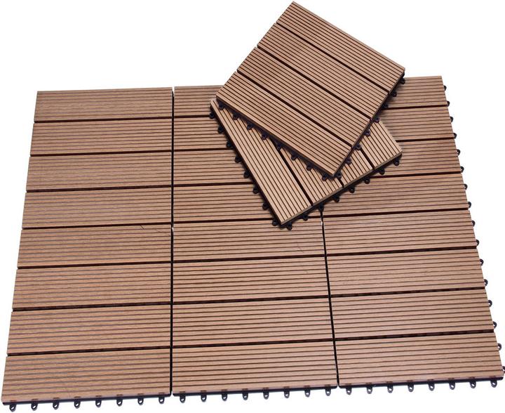 Image du produit Casaria WPC Fliesen (66 x, 30 x 30 cm)