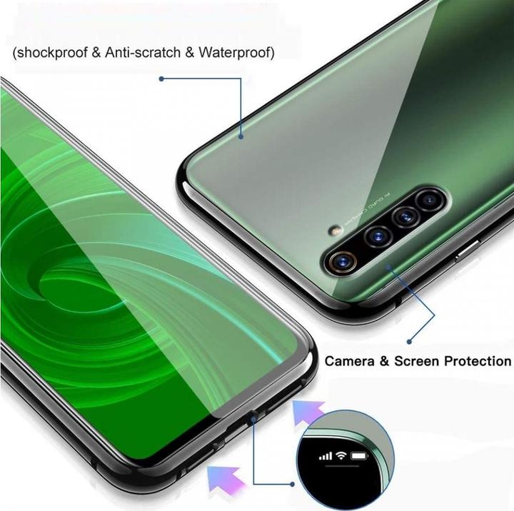 Actual product image G-Case Realme X50 Pro 5G Aluminium Magnetic Glass Case Cover (Realme X50 Pro 5G)