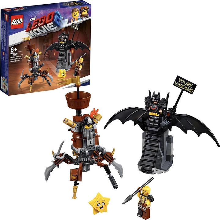 Actual product image LEGO Ready for action Batman and Iron Beard (70836)