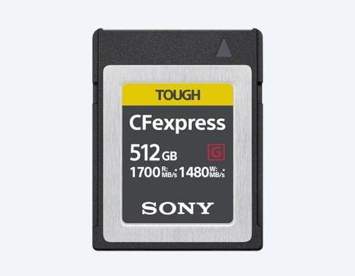 Image du produit Sony CFexpress Dur à cuire (512 Go, CFexpress type B)