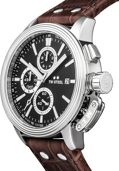Actual product image TW Steel CEO Adesso (Analogue wristwatch, Chronograph, 45 mm)