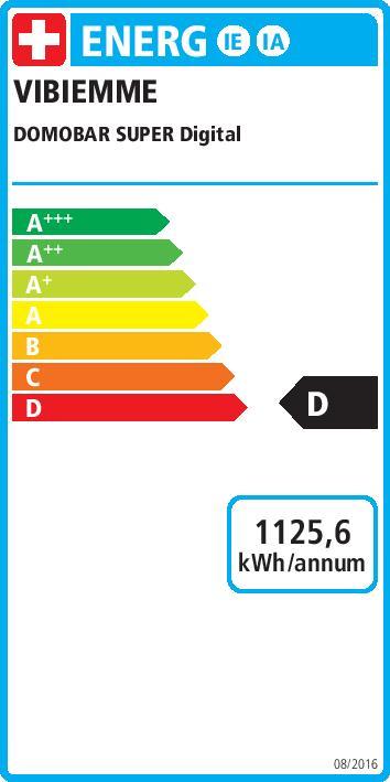 Etichetta energetica VBM Domobar Super Electronic