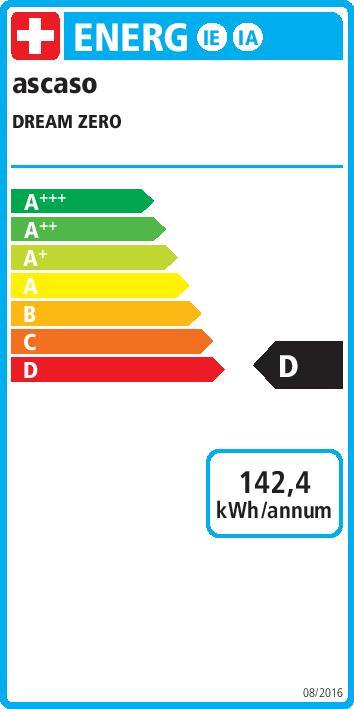 Energie-Label Ascaso Dream