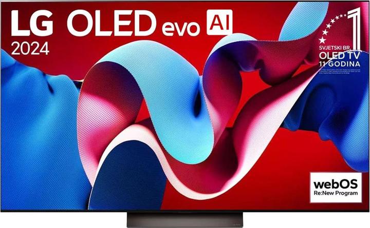 Produktbild LG OLED55C41LA OLED 55", 139cm, UHD 4K, SMART (55", C4, OLED, 4K, 2024)