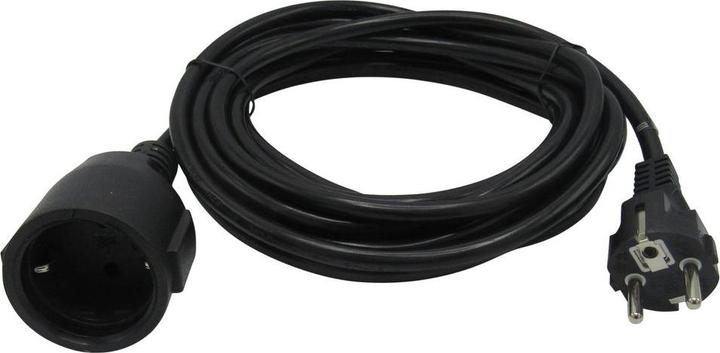Actual product image RND AC power cable, safety plug type F (CEE 7/4) - safety plug type F (CEE 7/4), 3m (0.18 m)