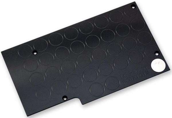 Actual product image EKWB EK-FC670 GTX Backplate - Black, Black