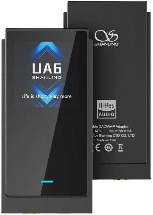 Image du produit Shanling UA6 (USB-DAC, Écran, commutateur de gain)