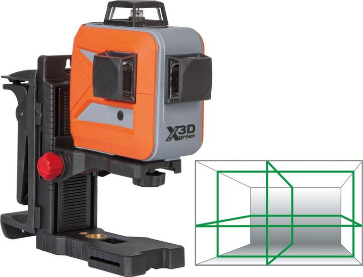 Produktbild Nedo Kreuzlinienlaser X-liner 3D green 3 x 360 Grad