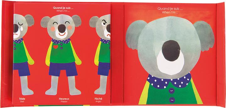 Actual product image Moulin Roty Les Popipop, Magnet Play Emotions (French, English)