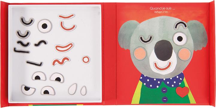 Actual product image Moulin Roty Les Popipop, Magnet Play Emotions (French, English)