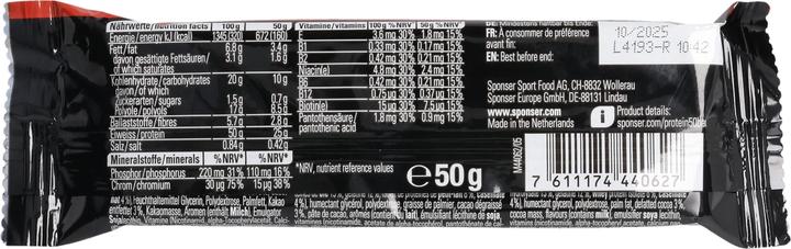 Produktbild Sponser Protein 50 (Schokolade, 25 Stk., 1250 g)