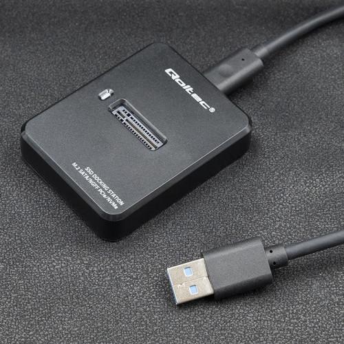 Image du produit Qoltec 50313 Station d'accueil SSD