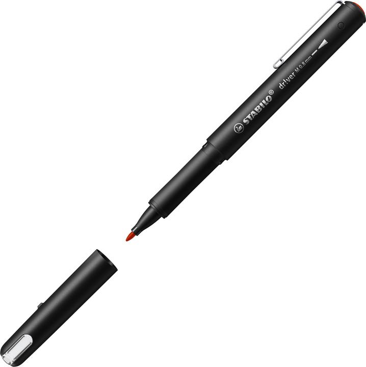 Image du produit STABILO dr!ver Fineliner rot 0,8 mm, 1 St. (Noir, 1 x)