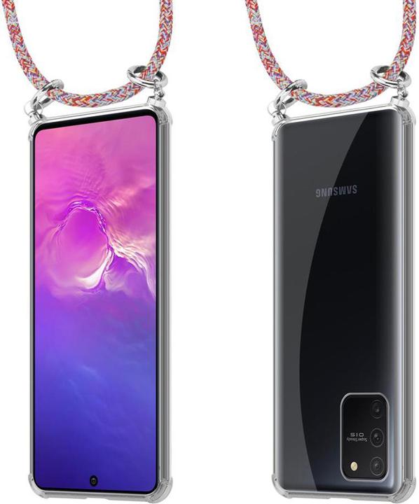 Produktbild Cadorabo TPU Handy Kette SILBER Cover