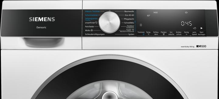 Actual product image Siemens iQ500, 1400 rpm, WN44G241 (EU plug)