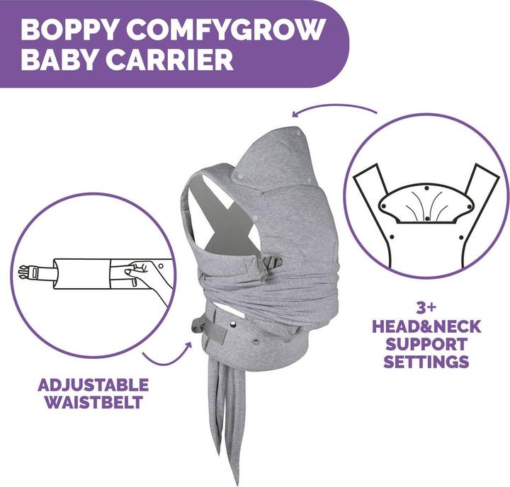 Actual product image Boppy Comfygrow baby carrier -