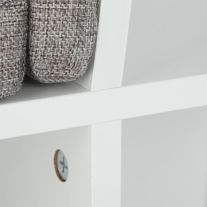 Actual product image Relaxdays Bücherregal mit Sitzkissen Plain en