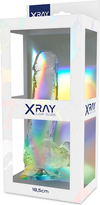 Image du produit X Ray XRAY CLEAR COCK AVEC BOULES 18.5CM X 3.8CM