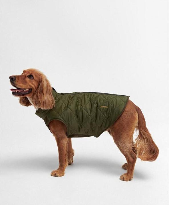 Immagine prodotto Barbour Cappotto per cani in pile reversibile Quilt / Borg (L, Cappotto per cani)