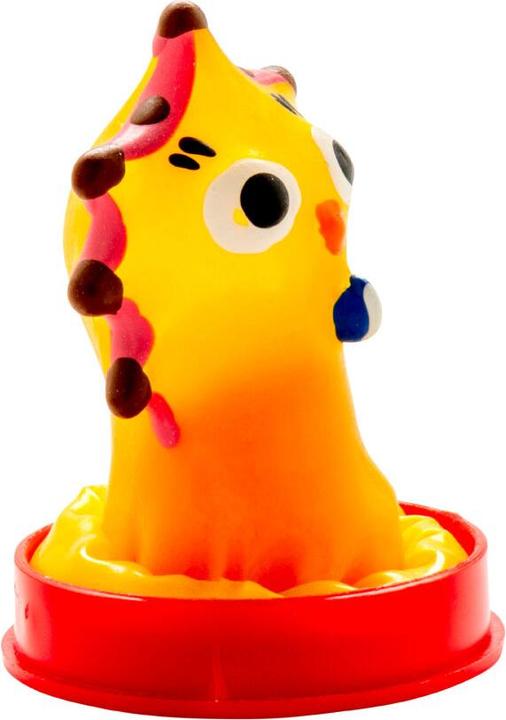 Actual product image Condomerie Star joke condom, hand-painted, 1 pc (1 pcs.)