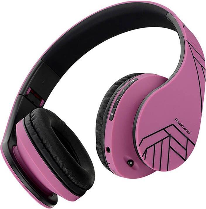 Produktbild PowerLocus Wireless Headphones P2 (purple-black) (20 h, Kabelgebunden, Kabellos)