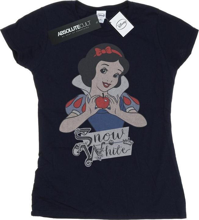 Actual product image Disney Princess Womens/Ladies Snow White Apple Cotton T-Shirt (XXL)