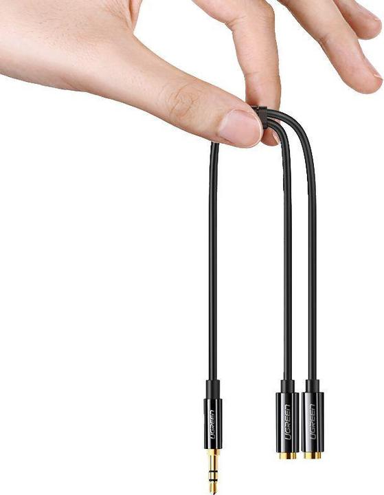 Actual product image Ugreen 3.5mm Stereo Audio Splitter (0.20 m, 3.5mm jack (AUX))