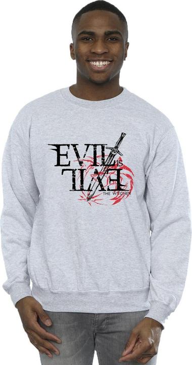 Produktbild Netflix The Witcher Evil Is Evil Sweatshirt (XXL)