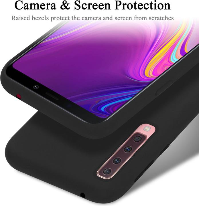 Produktbild Cadorabo TPU Liquid Silicone Case Hülle für Samsung Galaxy A9 2018 (Samsung Galaxy A9 (2018))