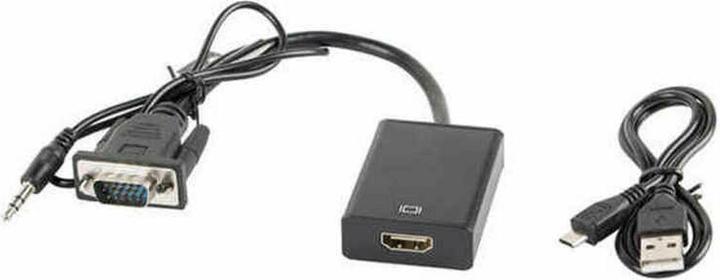 Actual product image Lanberg VGA - HDMI (VGA, HDMI, 20 cm)