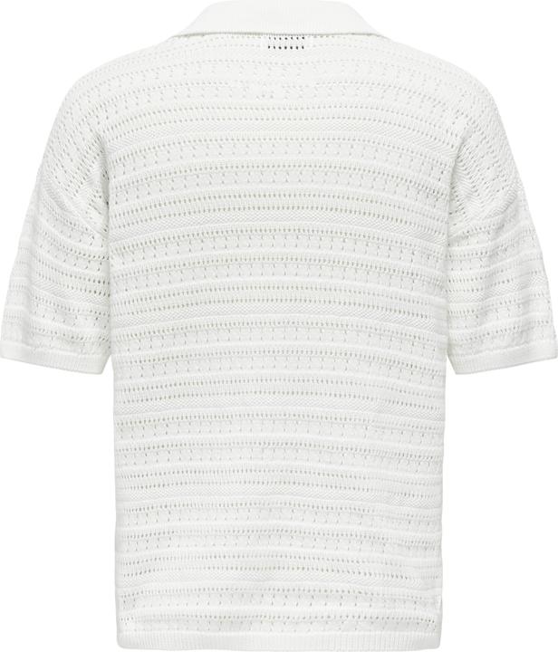Actual product image Only & Sons Onsgrayson Ds 5 Chochet Polo Knit (M)