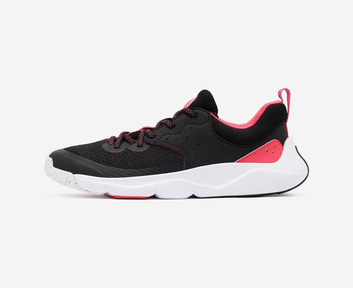 Produktbild Decathlon Turnschuhe Kinder Schnürsenkel - Playful Fast schwarz/rosa (37)