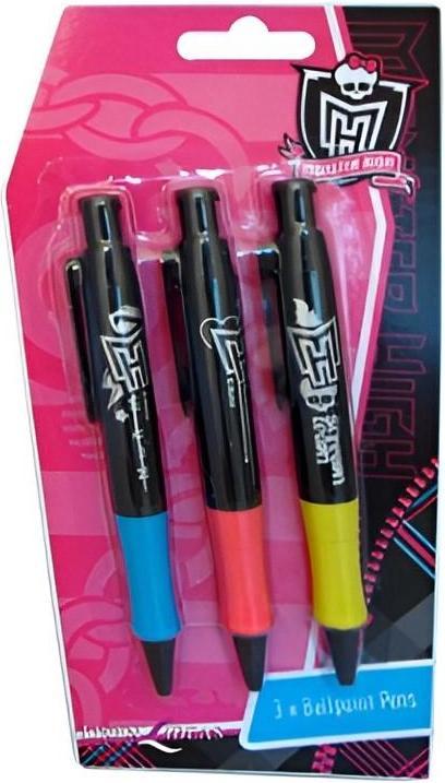 Immagine prodotto Monster High Penna a sfera (confezione da 3) (Colorato, 3 x)